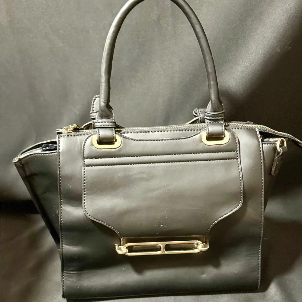 Elegant Black Work/Laptop Handbag